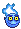 blue grumpy